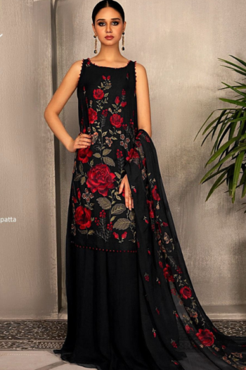 BAREEZE LUXURY COLLECTION – 3Pcs On Lawn – Women’s – Unstitched