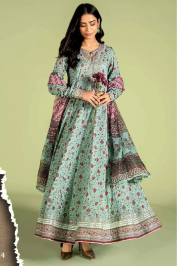 BAROQUE LAWN COLLECTION – 3Pcs On Lawn – Women’s – Unstitched
