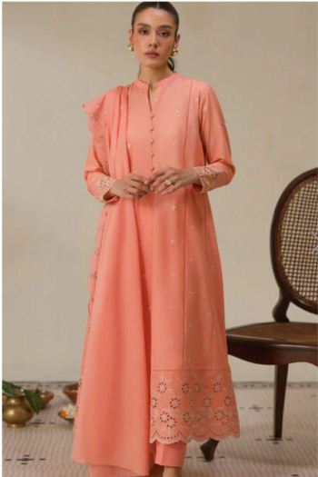CROSS STICH COLLECTION – 3Pcs On Lawn – Women’s – Unstitched