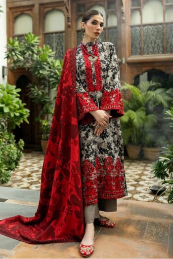 ZAINAB CHOOTANI– 3PCS LAWN EMBROIDERED – WOMEN’S – UNSTITCHED 96/88