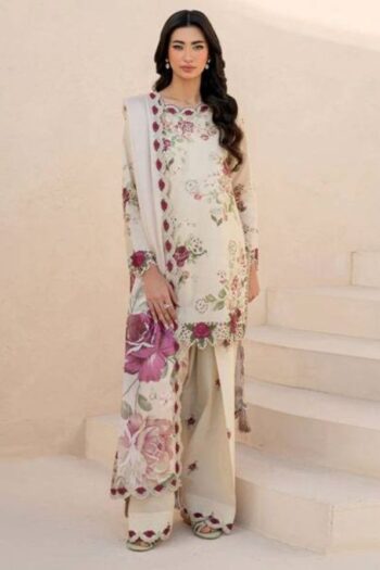 IZNIK INSPIRED– 3PCS LAWN EMBROIDERED – WOMEN’S – UNSTITCHED 96/88