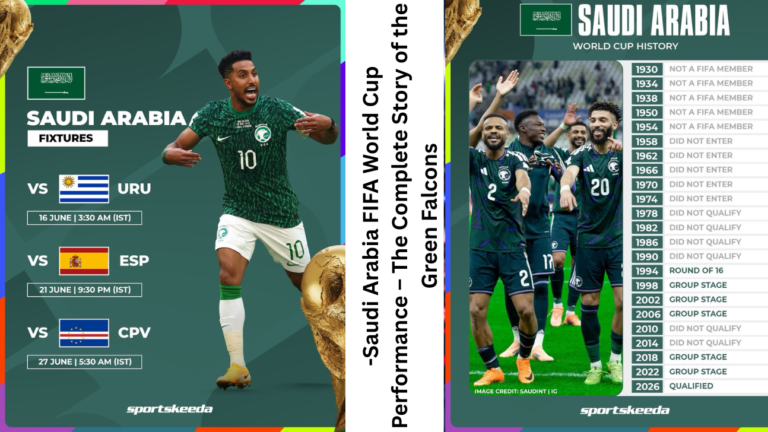 Saudi Arabia FIFA World Cup Performance – The Complete Story of the Green Falcons