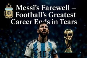 Messi's Farewell – Football's Greatest Career Ends in Tears at MetLife Stadium