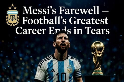 Messi's Farewell – Football's Greatest Career Ends in Tears at MetLife Stadium