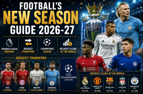 Football's New Season Guide 2026-27 – Premier League Preview, Biggest Transfers, Champions League and the Richest Clubs in the World