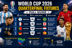 World Cup 2026 Quarterfinal Fixtures Full Guide