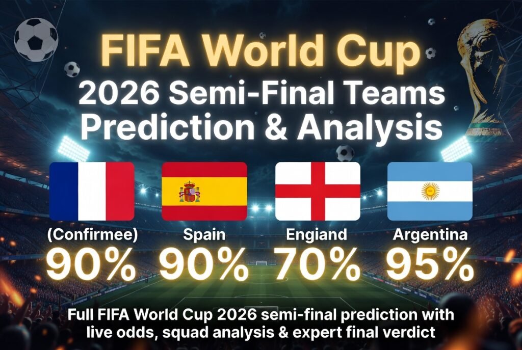 FIFA World Cup 2026 Semi-Final Teams Prediction — The Final Four Analysis