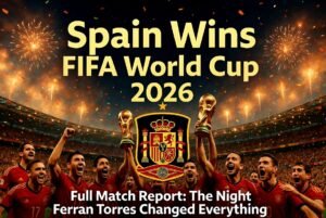 Spain Wins FIFA World Cup 2026 – Full Match Report The Night Ferran Torres Changed Everything