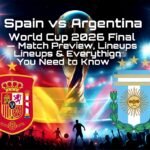 Spain vs Argentina – FIFA World Cup 2026 Final: Match Preview, Lineups & Everything You Need to Know