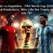 Spain vs Argentina – FIFA World Cup 2026 Final Prediction Who Lifts the Trophy on July 19