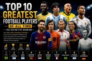 Top 10 Greatest Football Players of All Time – The Definitive Ranking