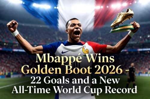 Mbappé Wins Golden Boot 2026 – 22 Goals and the Greatest World Cup Scoring Career in History
