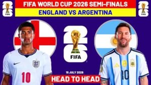 England vs Argentina — FIFA World Cup 2026 Semi-Final Preview & Prediction
