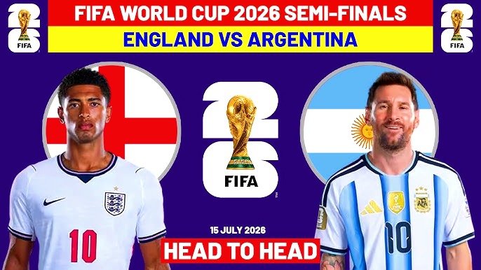 England vs Argentina — FIFA World Cup 2026 Semi-Final Preview & Prediction