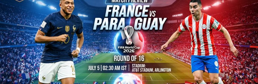 FIFA World Cup France vs Paraguay – Who Will Win? Full Analysis and Prediction
