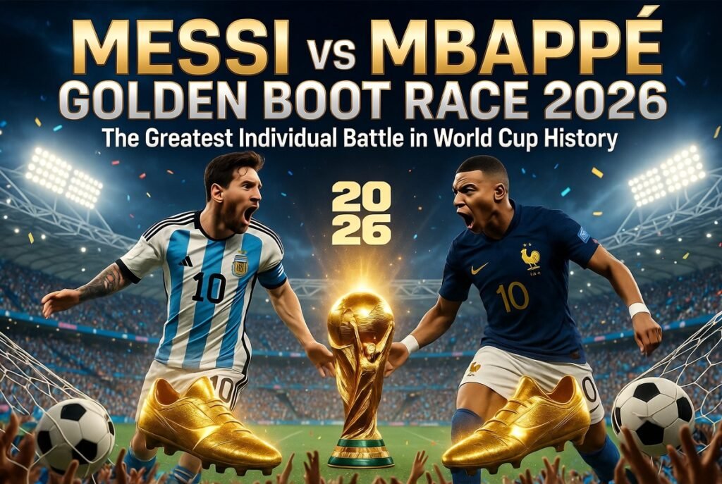 Messi vs Mbappé – Golden Boot Race 2026: The Greatest Individual Battle in World Cup History