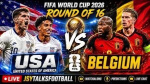 FIFA World Cup USA vs Belgium – Can USMNT Survive? Full Round of 16 Analysis