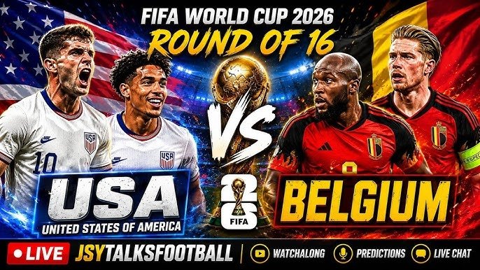 FIFA World Cup USA vs Belgium – Can USMNT Survive? Full Round of 16 Analysis
